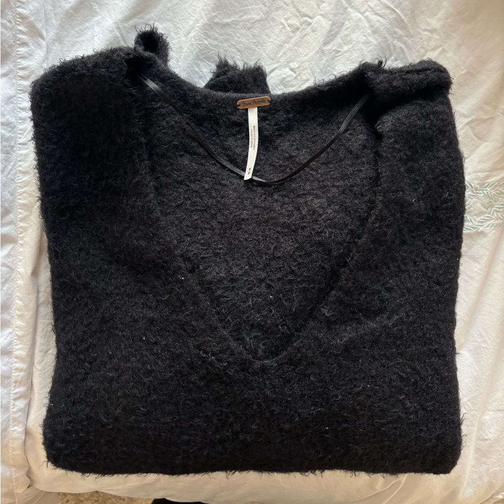 Free People Fuzzy Sweater